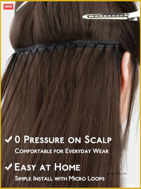 Double Genius Butterfly Weft Hair Extensions Human Hair 14 Inch 80g Sew In main image 5